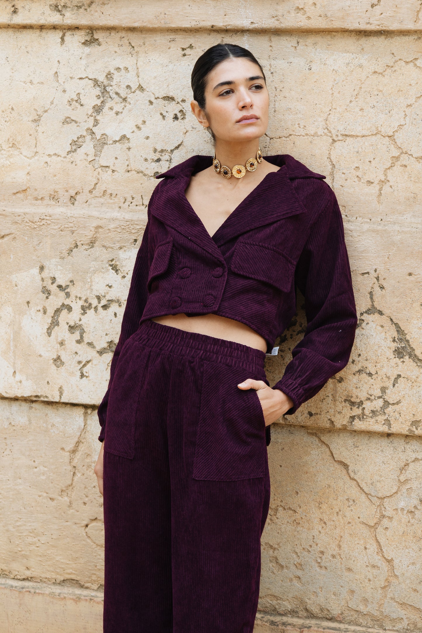 Calça Martina Roxo