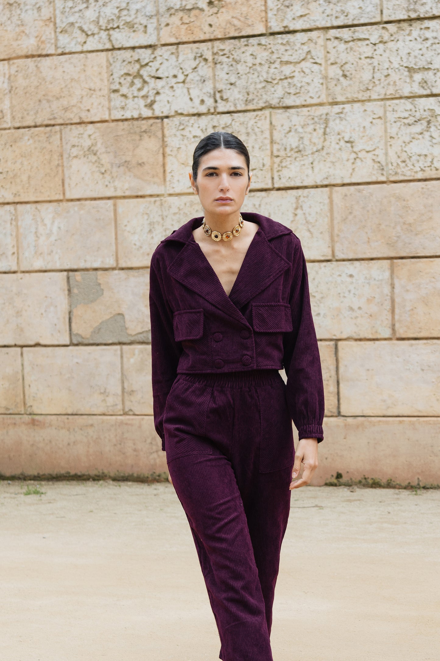 Calça Martina Roxo