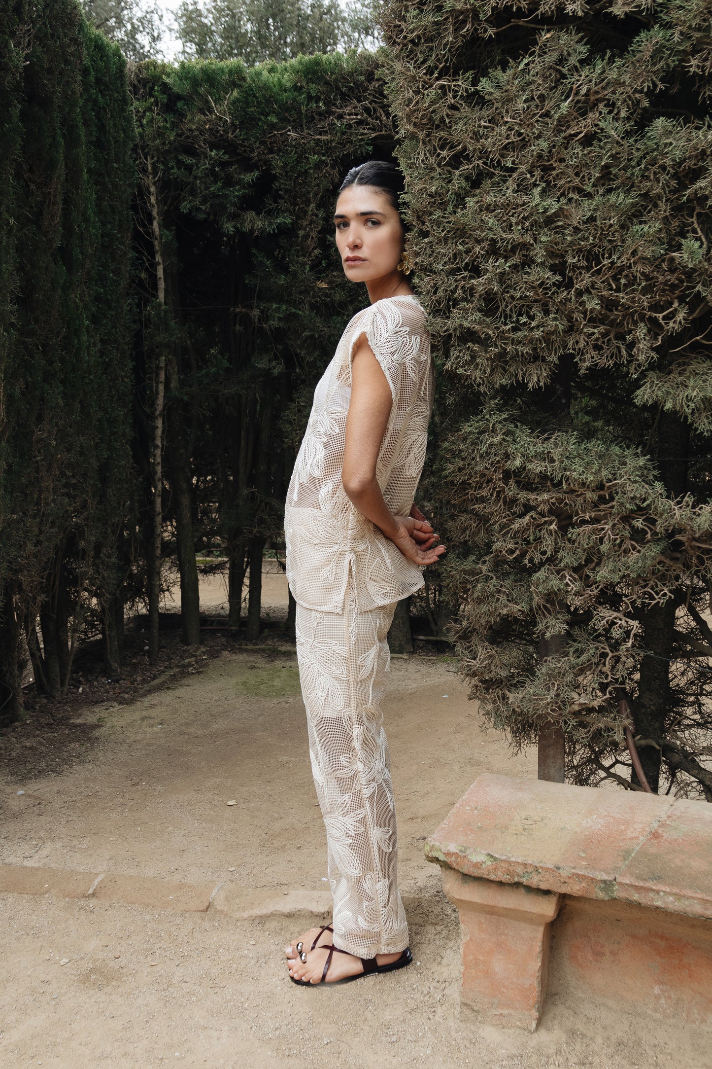 Calça Thereza Off White