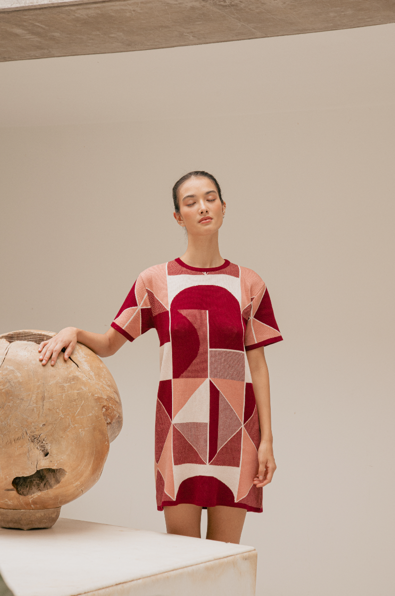 Vestido Bettina Vinho