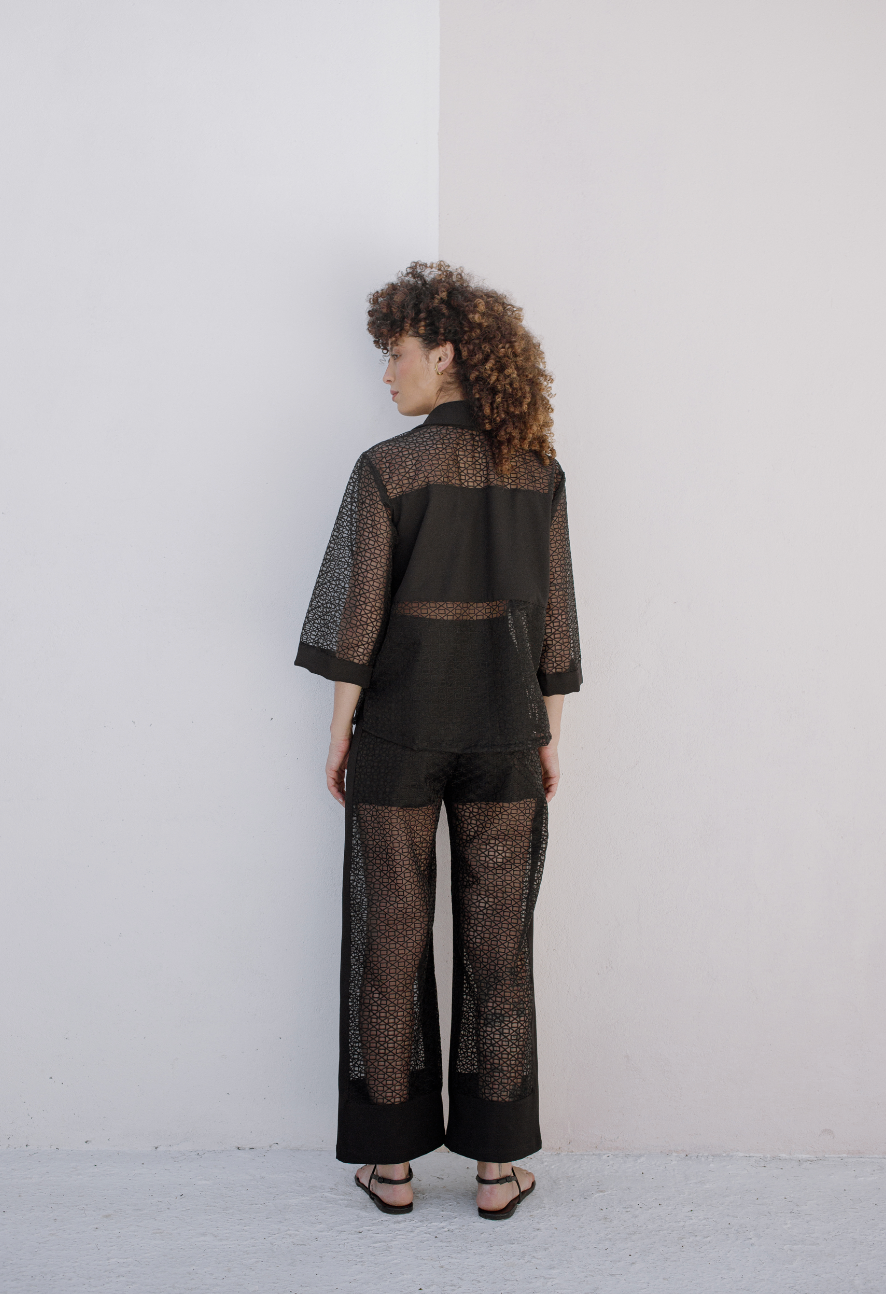 Camisa Florencia Preto