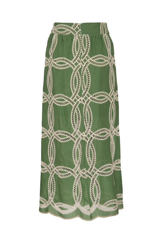 Saia Luiza Verde