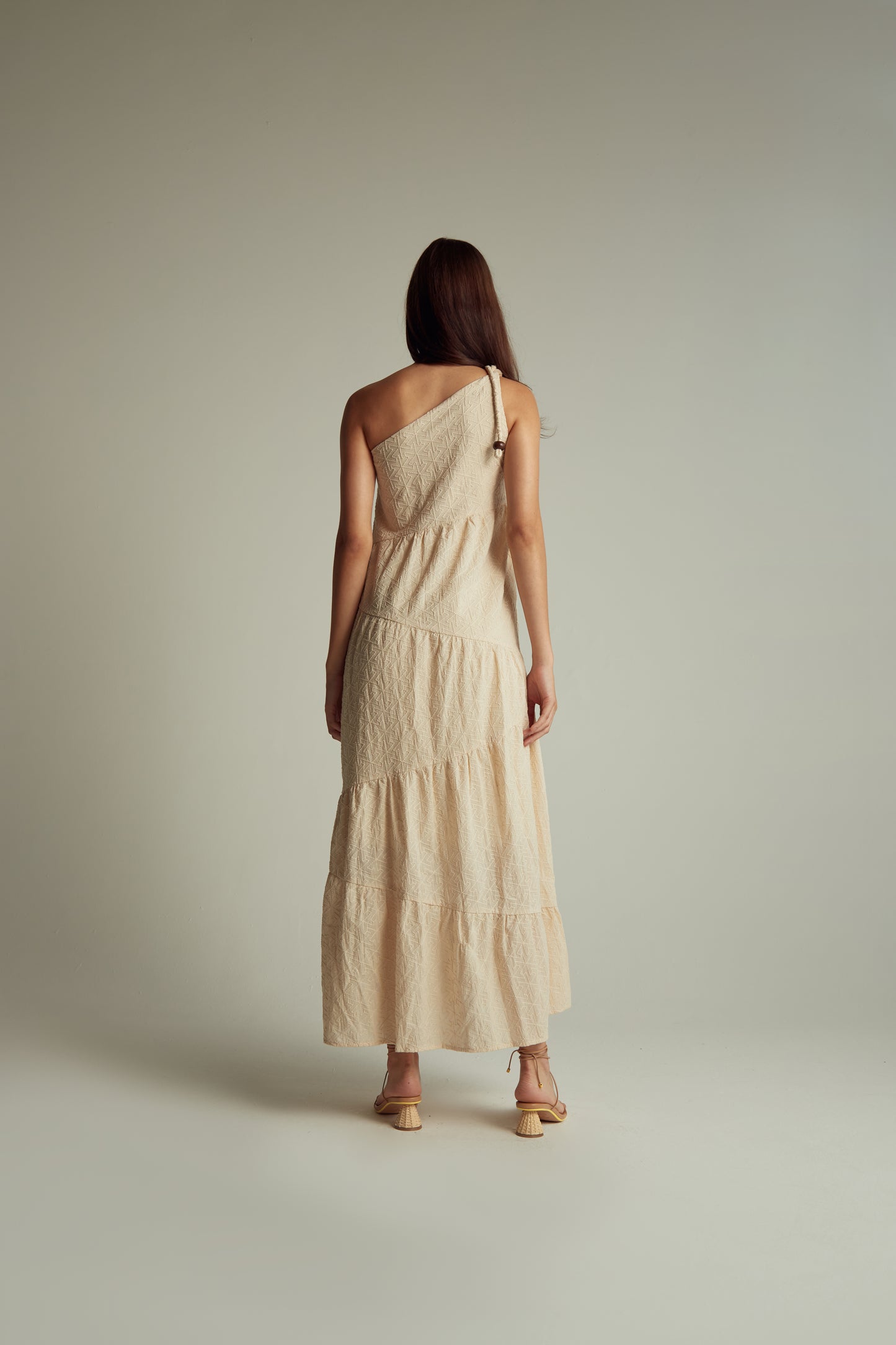 Vestido Paola Creme