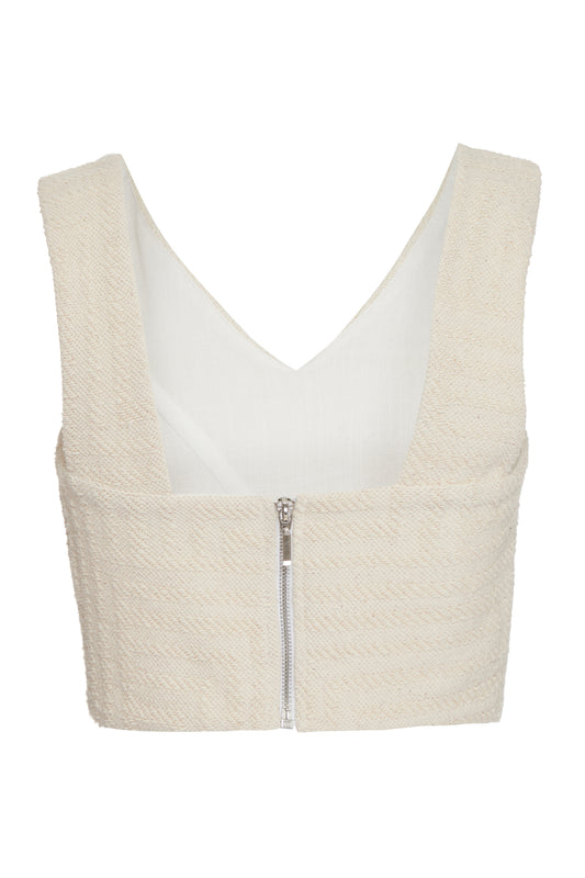 Cropped Marta Off White