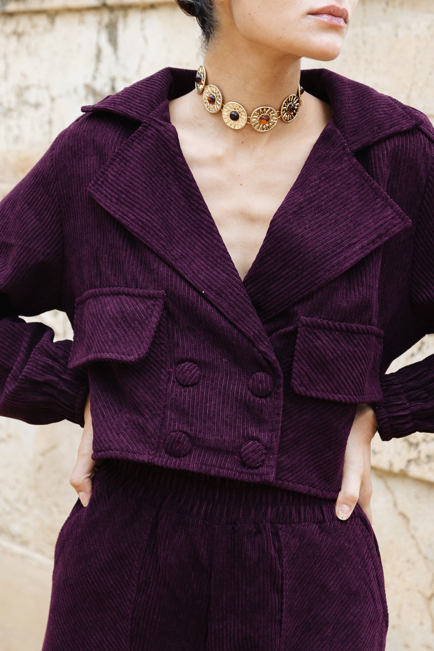 Jaqueta Martina Roxo