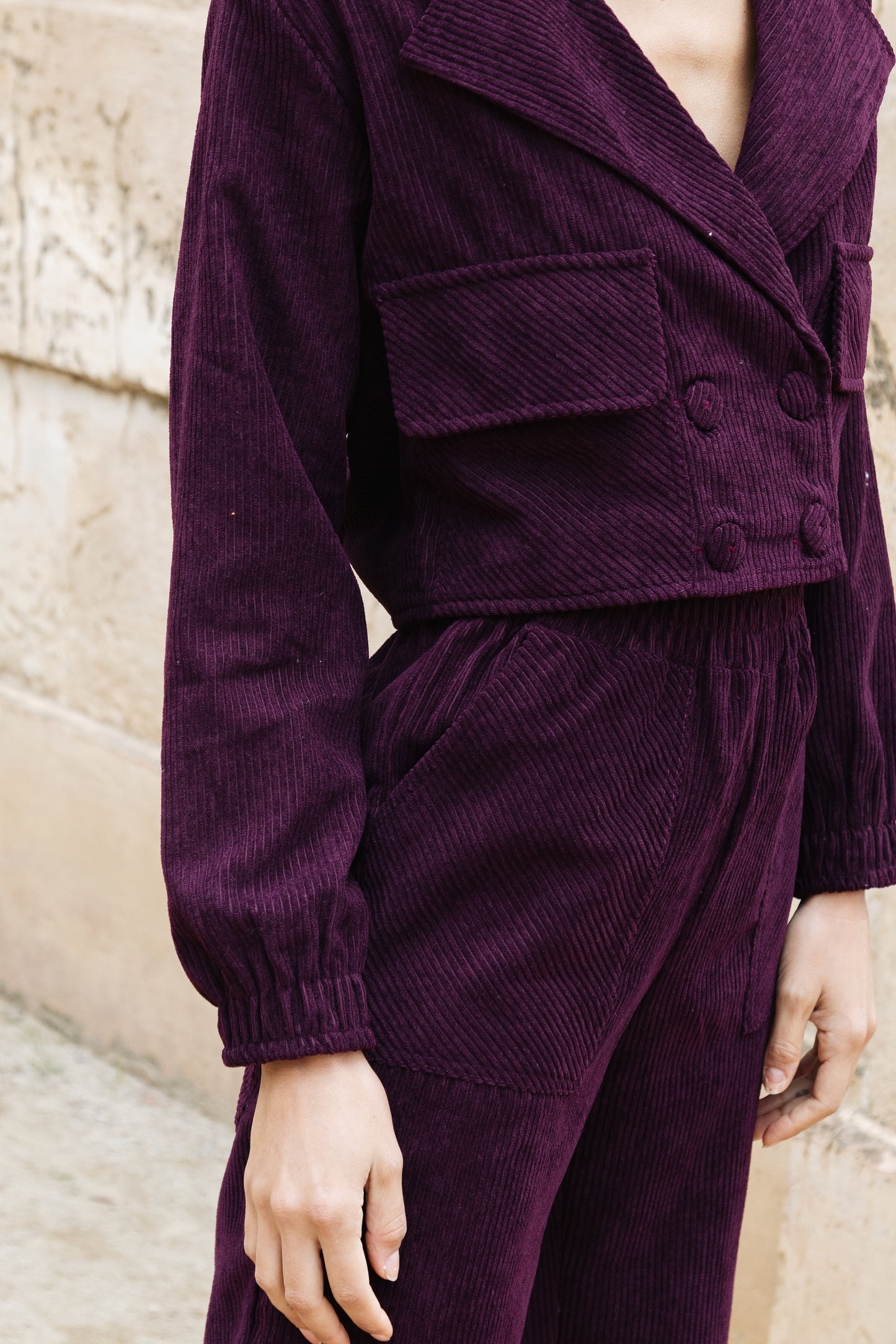 Jaqueta Martina Roxo
