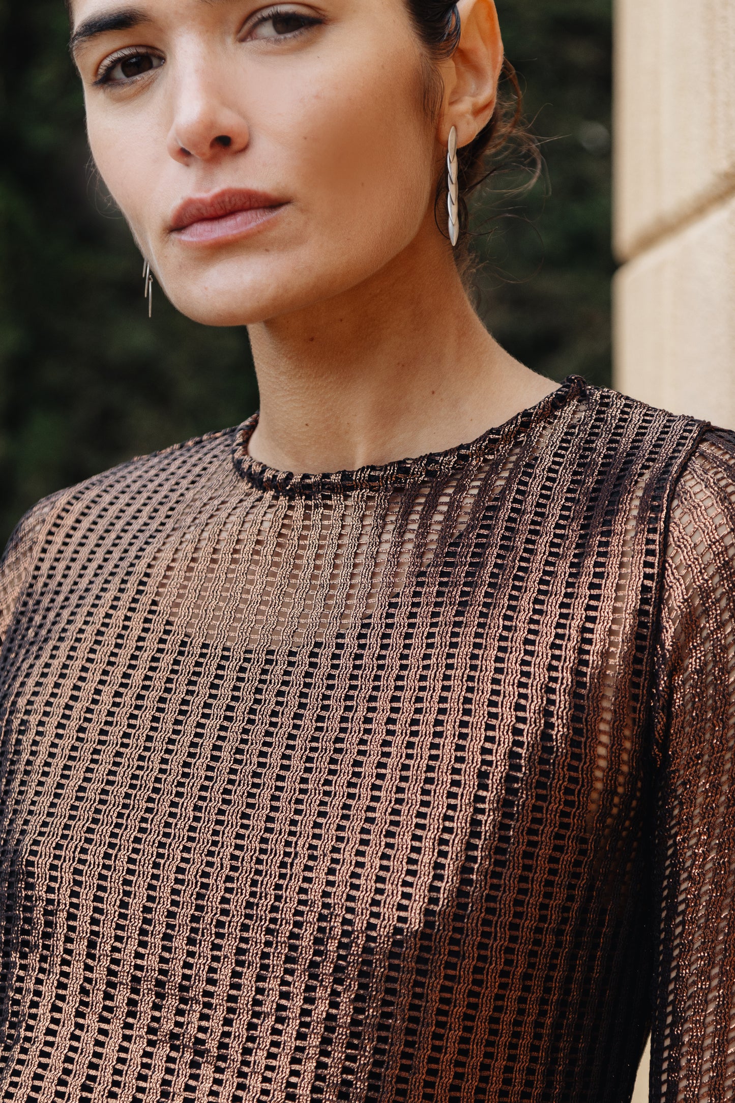 Vestido Luna Bronze