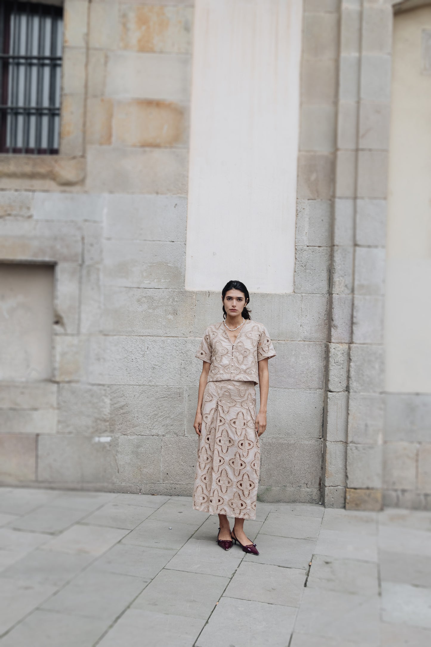 Camisa Stella Bege