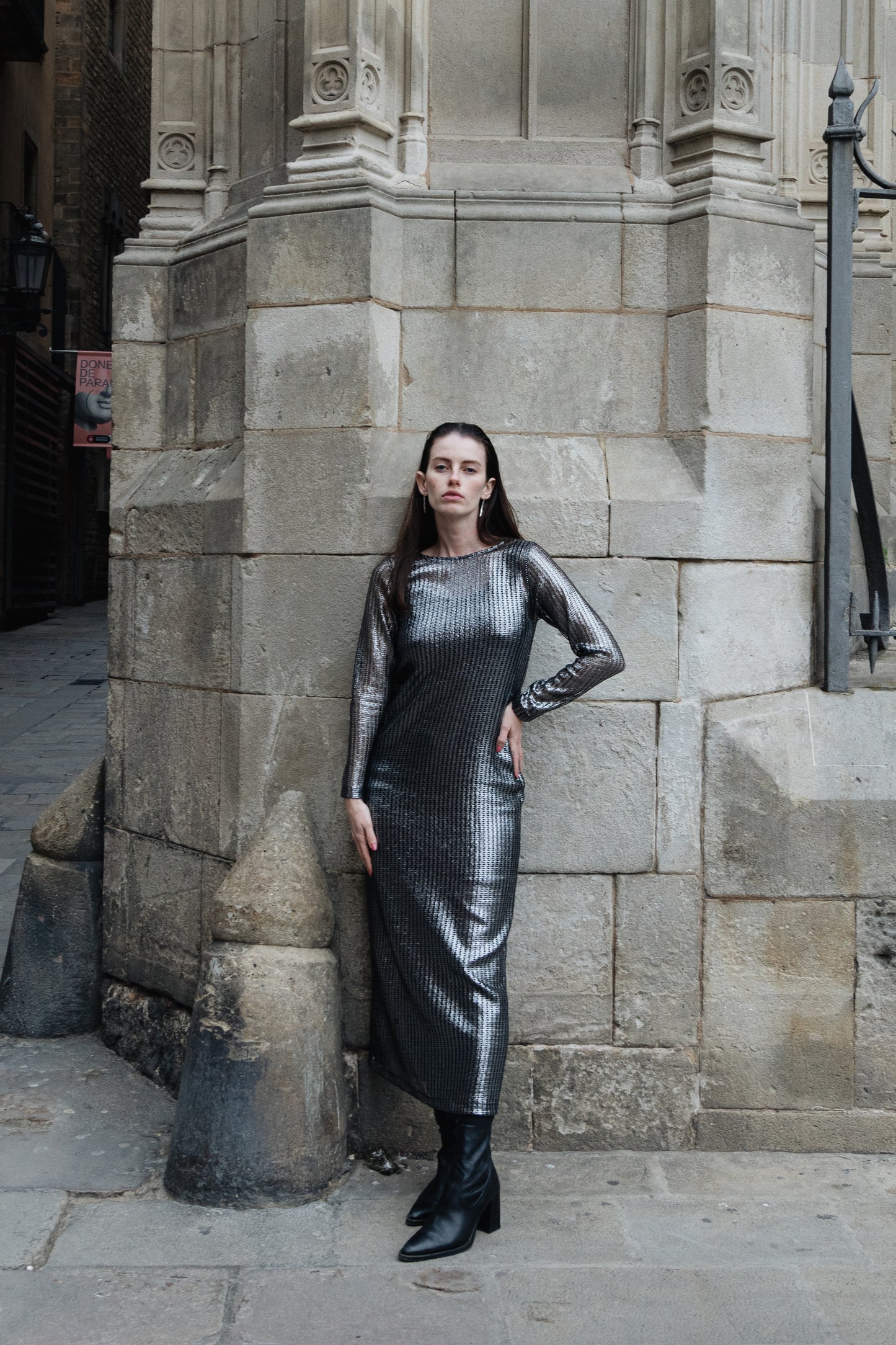 Vestido Luna Prata