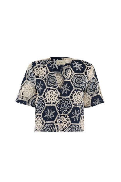 Camisa Stella Azul