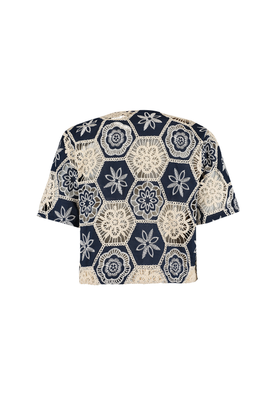 Camisa Stella Azul