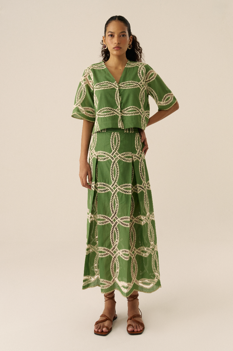 Camisa Luiza Verde