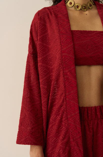 Kimono Marcela Vermelho