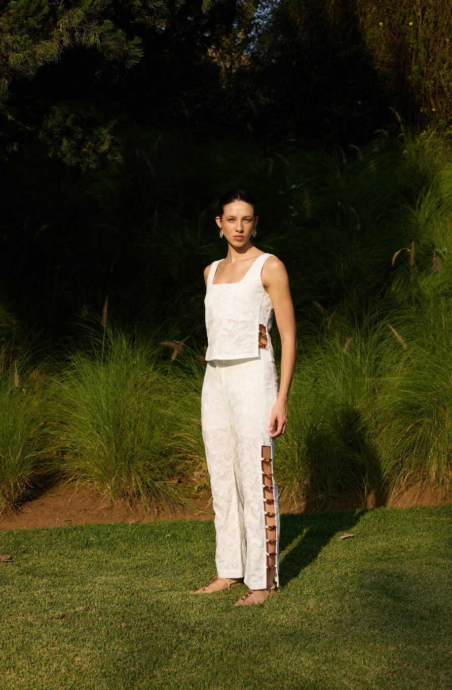 Calça Giovanna Off White