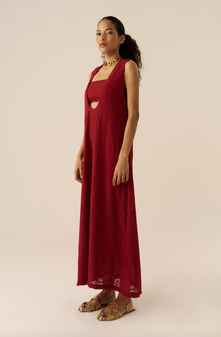 Vestido Marcela Vermelho