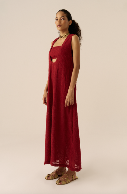 Vestido Marcela Vermelho