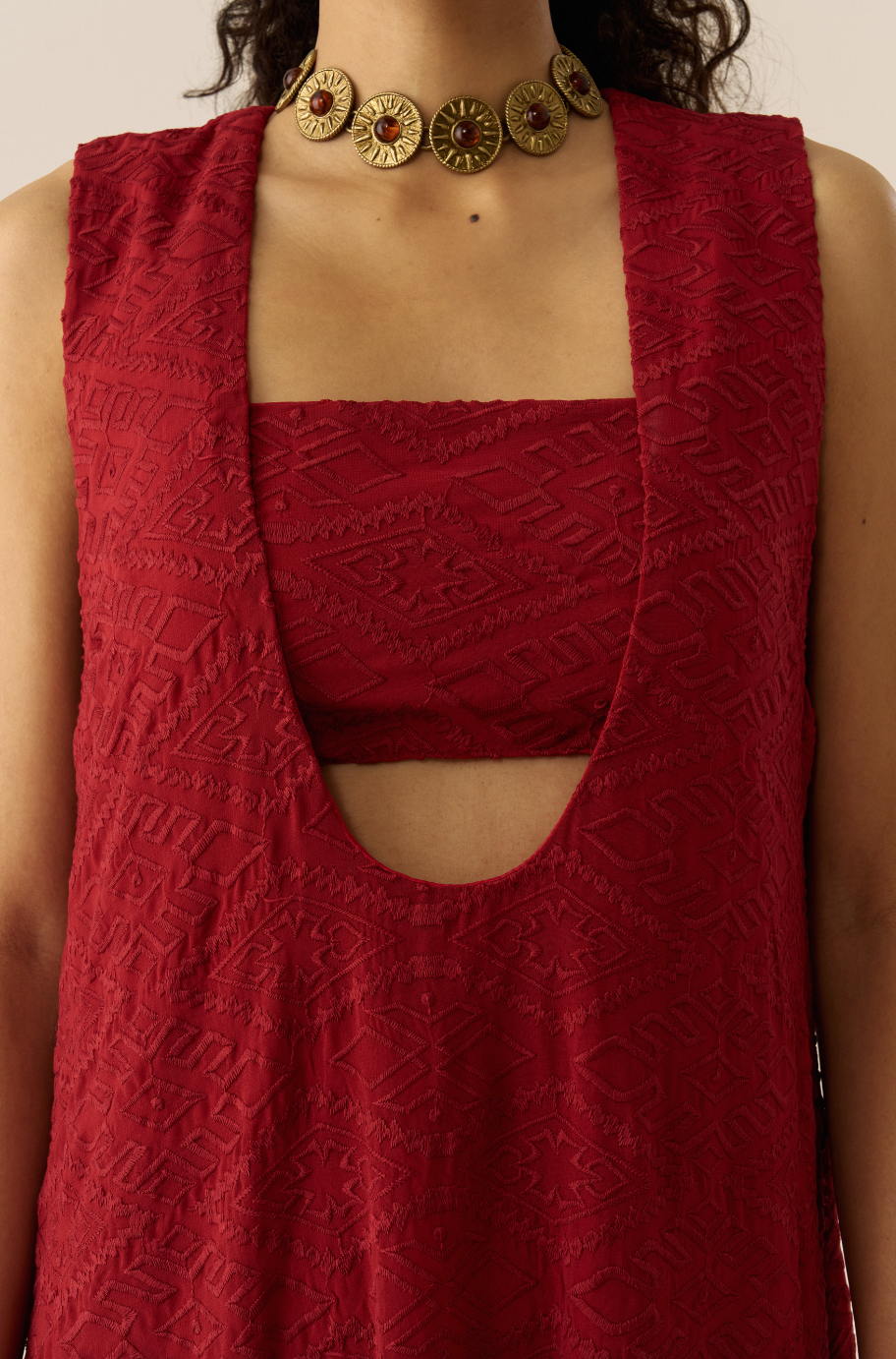 Vestido Marcela Vermelho