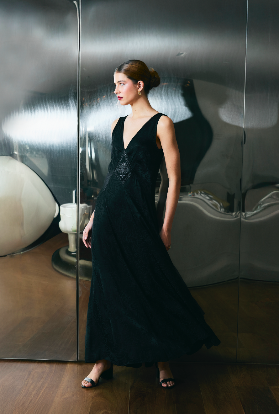 Vestido Helena Preto