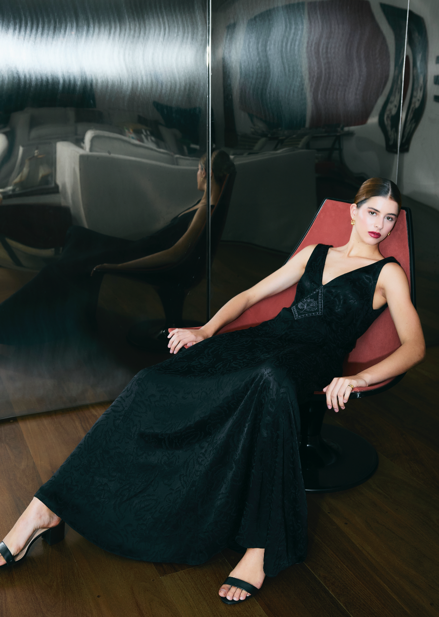 Vestido Helena Preto