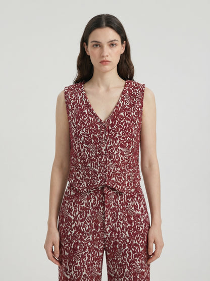 Colete Livia Vermelho