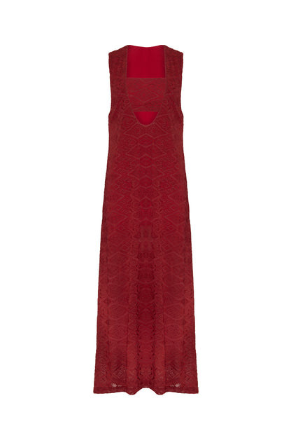 Vestido Marcela Vermelho