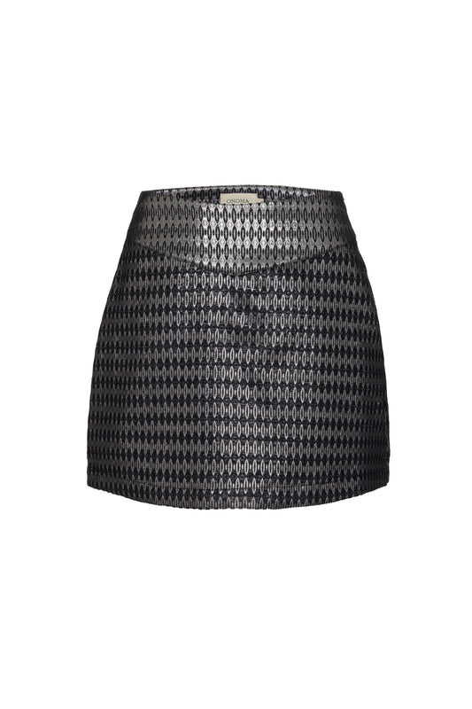 Shorts Saia Mila Prata