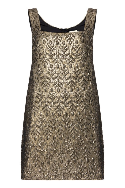 Vestido Duda Dourado