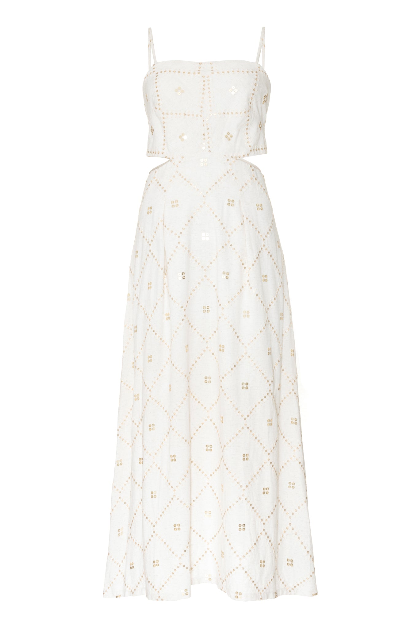 Vestido Alessandra Off White