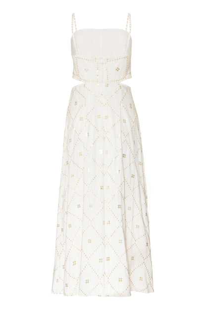 Vestido Alessandra Off White