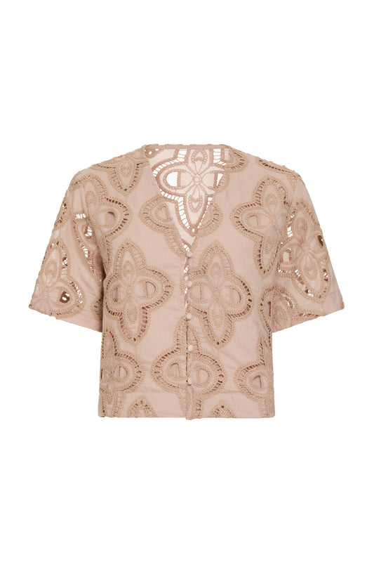 Camisa Stella Bege