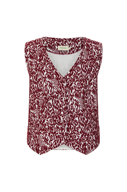 Colete Livia Vermelho