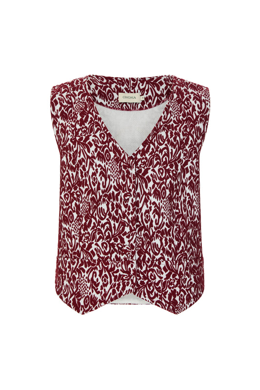 Colete Livia Vermelho