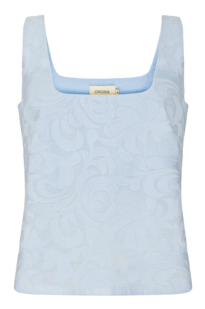 Blusa Giovanna Azul Claro