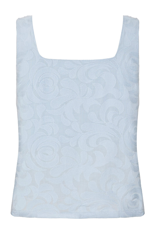 Blusa Giovanna Azul Claro