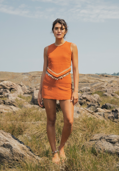 Shorts Saia Jondal Ocre