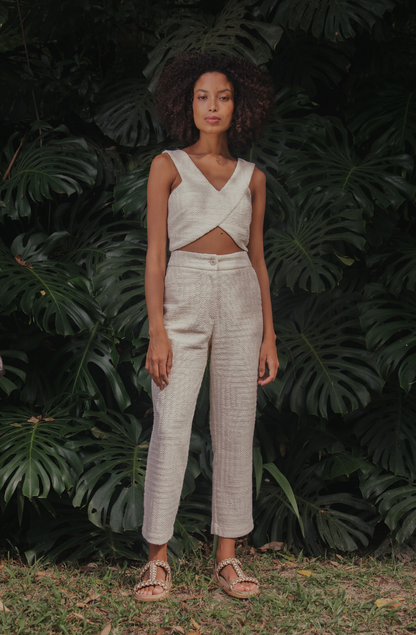 Calça Marta Off White