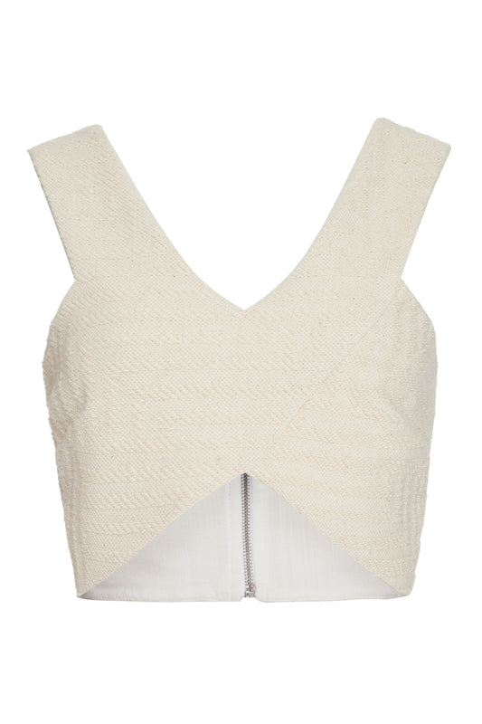 Cropped Marta Off White